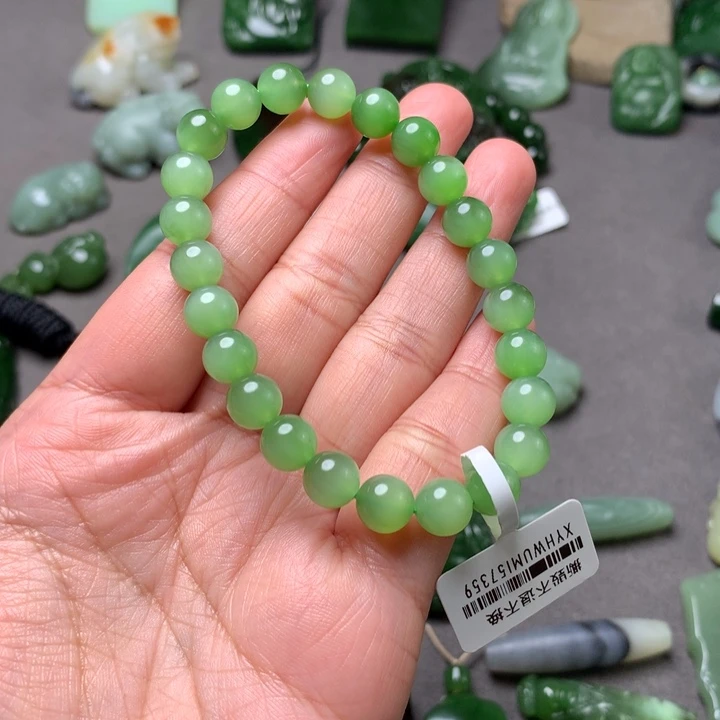 和田玉未镶嵌手串