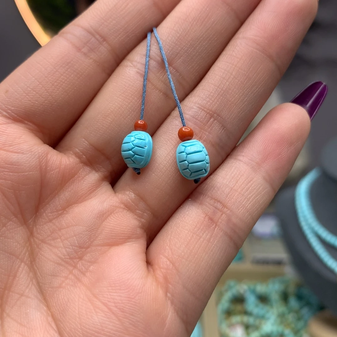 绿松石挂件未镶嵌