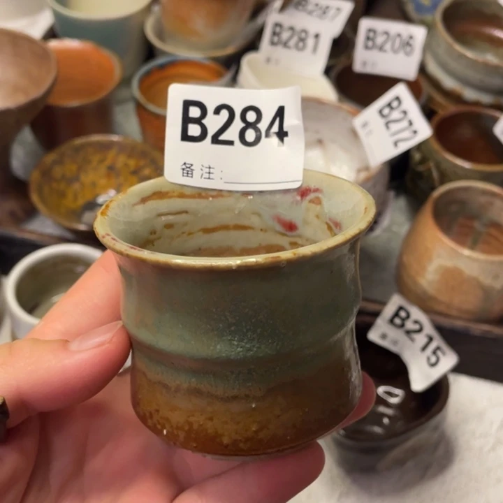 杯子手工高温颜色釉单杯