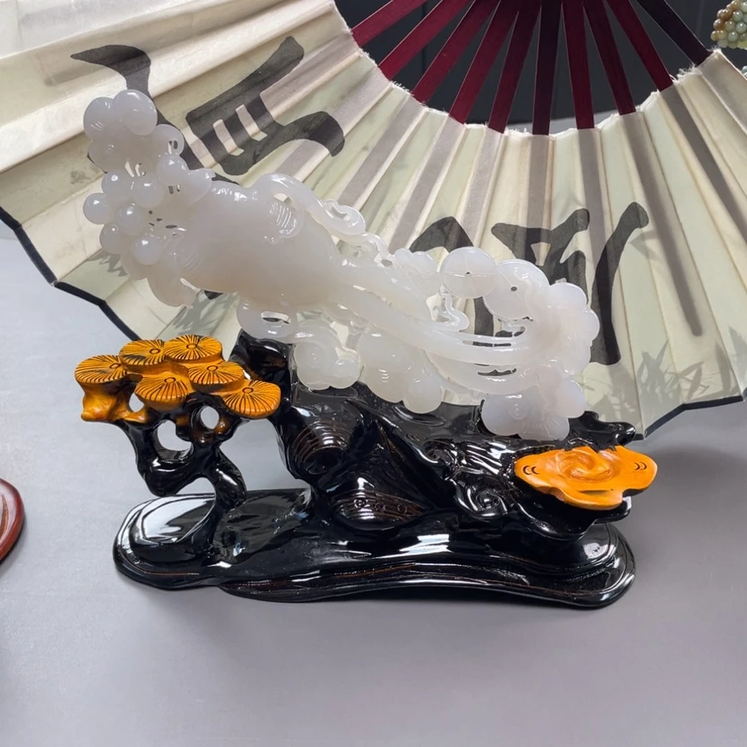 和田玉未镶嵌摆件