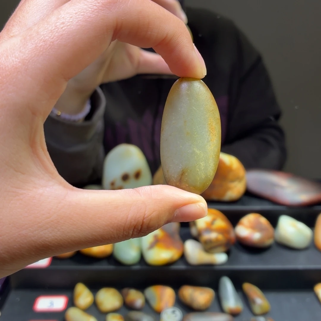 和田玉未镶嵌挂件28.7