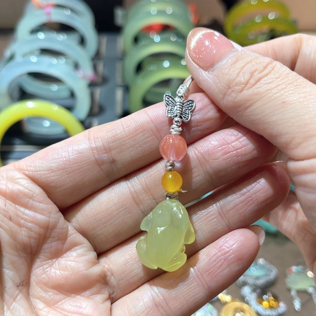 岫玉手镯未镶嵌手镯