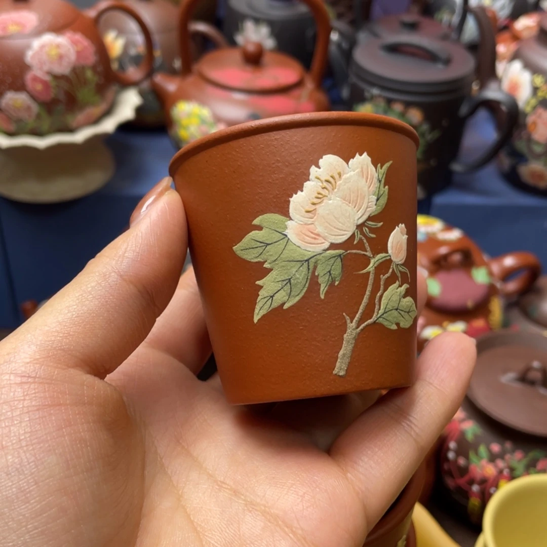 紫砂茶杯紫砂主人杯80cc