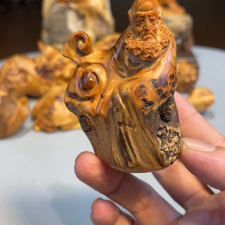 柏木（崖柏）根雕工艺摆件