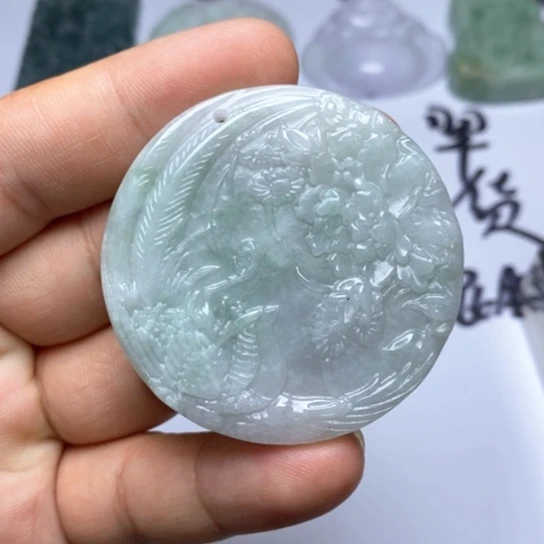 颈饰未镶嵌翡翠翡翠