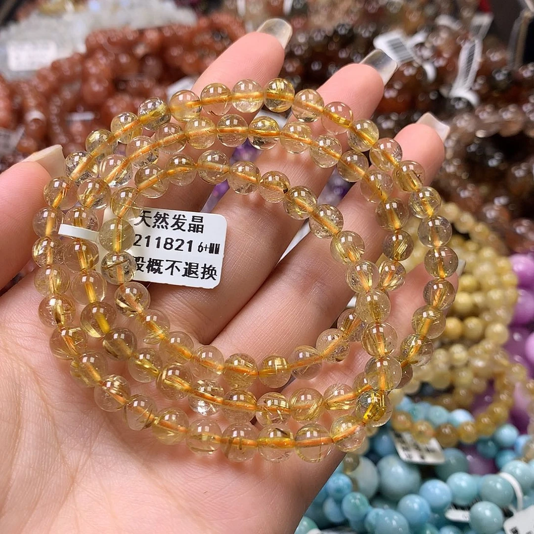 未镶嵌手链水晶，
