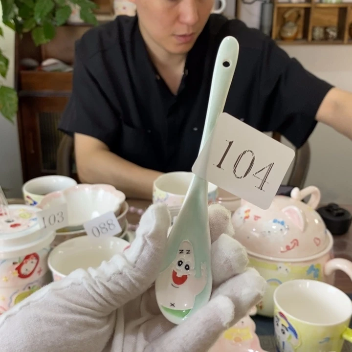 瓷片好**连景德镇釉下彩手绘