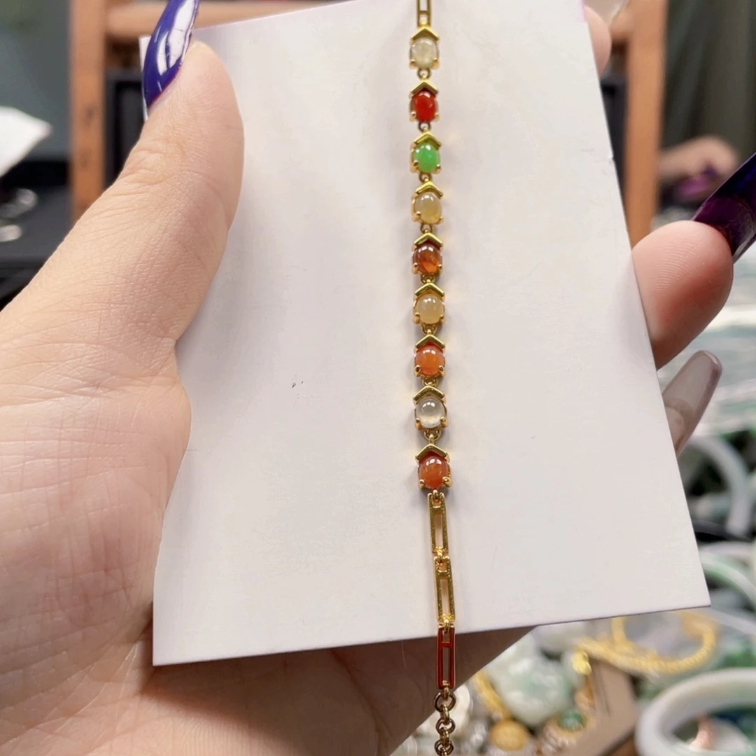 翡翠未镶嵌颈饰天然翡翠A货