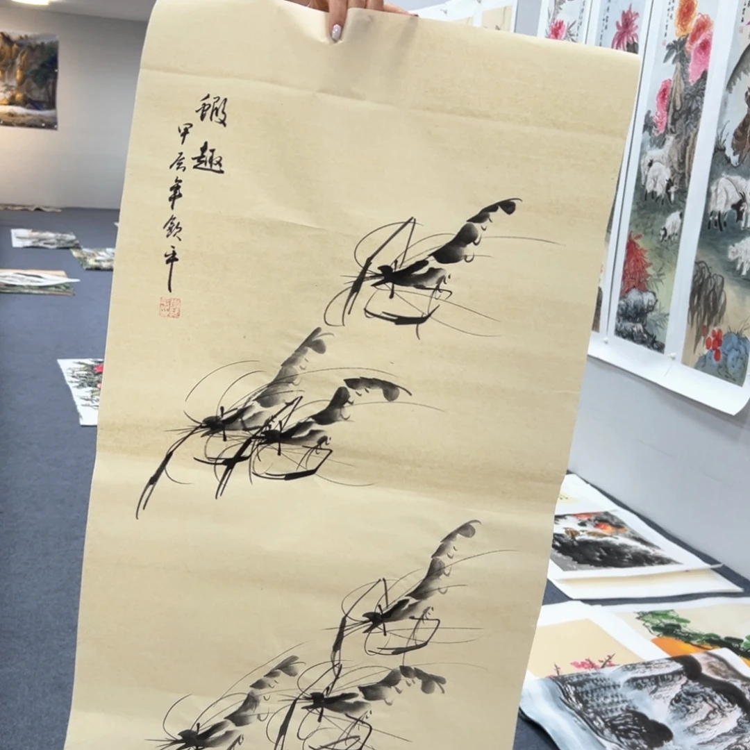 国画作品纯手绘制作品