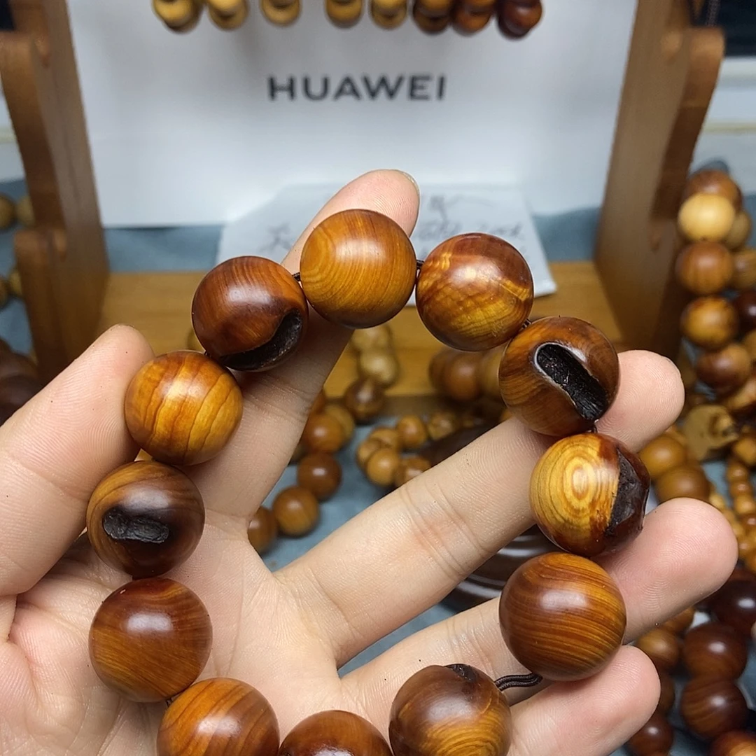 育***记柏木（崖柏）手串/手链