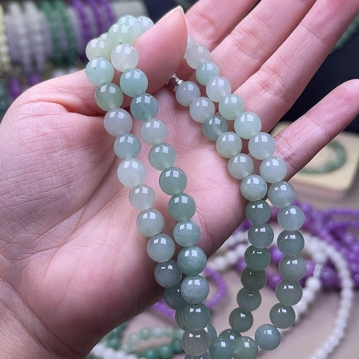 石英质玉未镶嵌手串