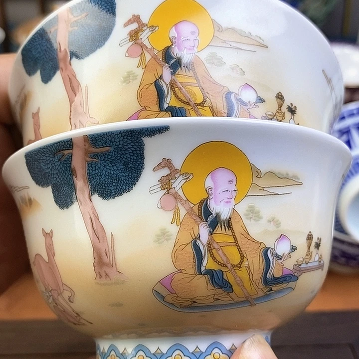 景德镇陶瓷藏式茶碗