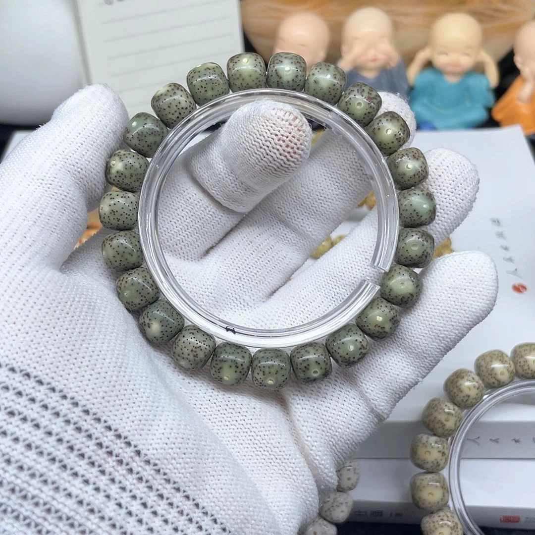 星月菩提手串10/9石玉同枝Fl单圈