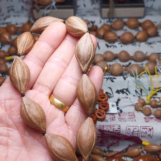 橄榄核手串/手链橄榄核手串三花铁核老料