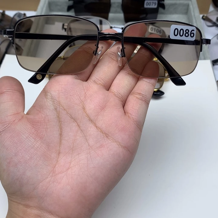 分体式半框茶水晶0086