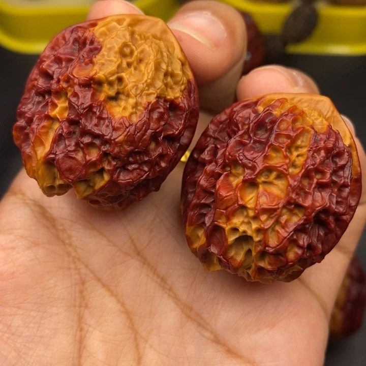 文玩核桃把件41尺珊瑚绣球