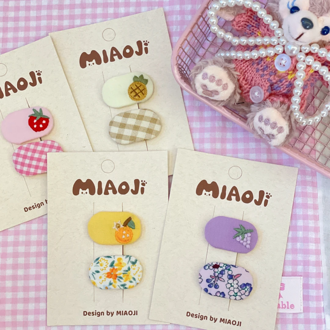 宝宝小发夹婴幼儿bb夹婴儿碎发夹可爱水果迷你小号发饰儿童头饰夏