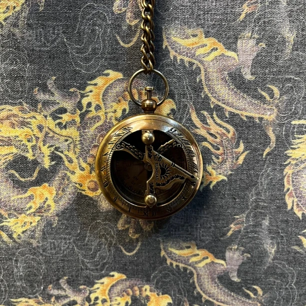 【闪购链接】铜日晷摆件