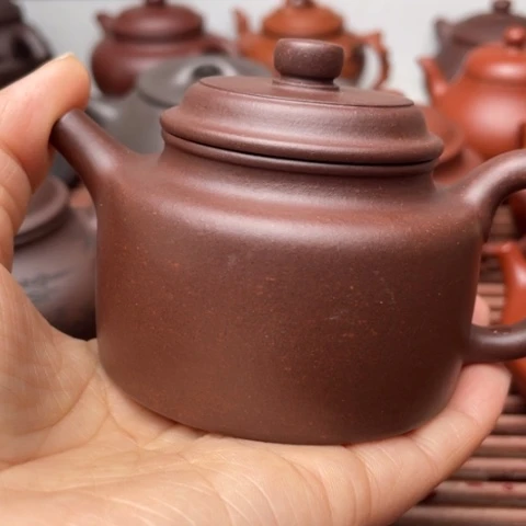 紫砂茶壶华*紫砂壶全手工