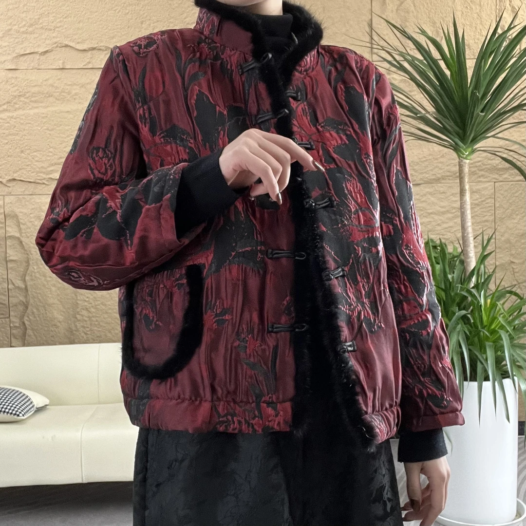 32159-1大气时尚短款棉服