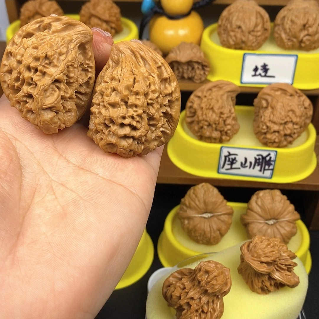 核桃半壁 文玩/木作/... 文玩把件