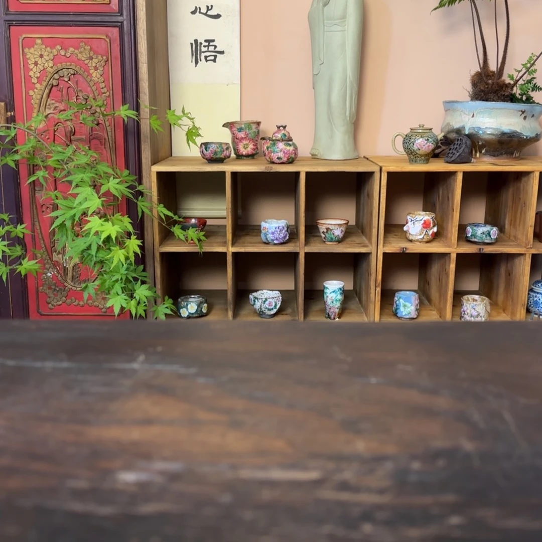 杯柴烧手工手绘陶瓷