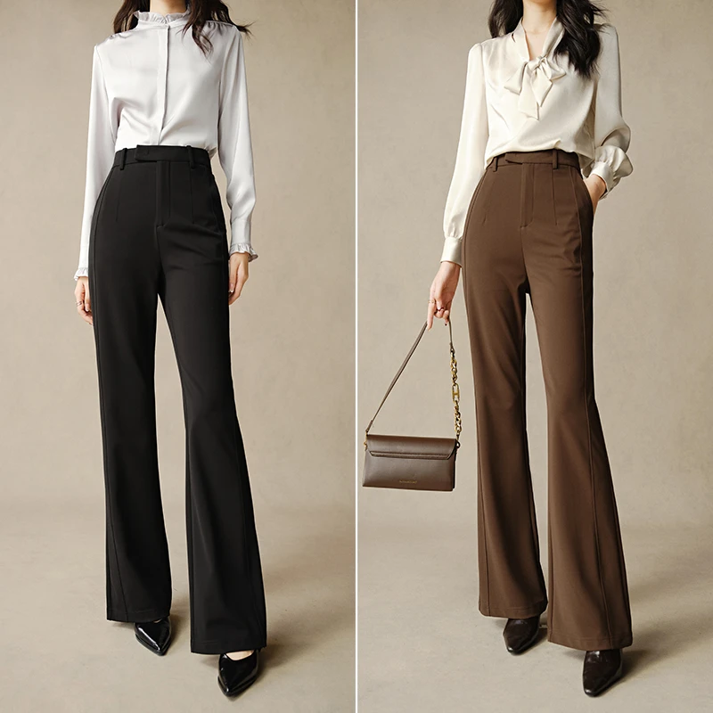 【断码清仓拼手速】百搭神裤2025裤子微喇裤女24121625