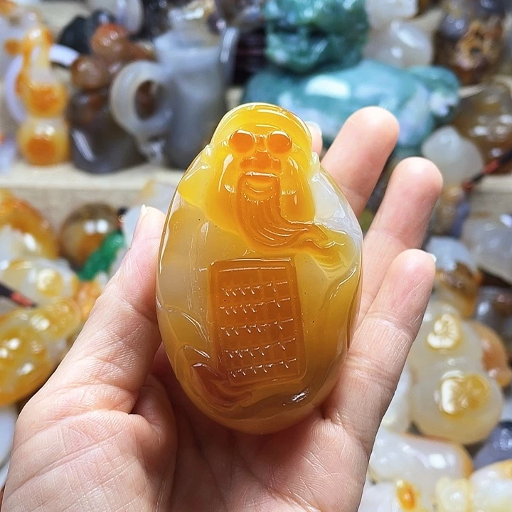 玛瑙/玉髓饰品未镶嵌幸**奶