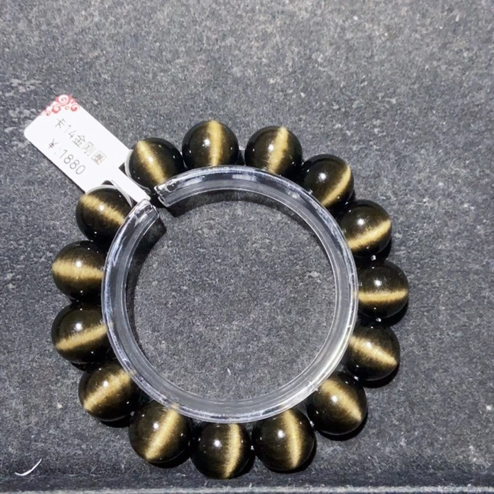 黑曜岩手链未镶嵌后**期