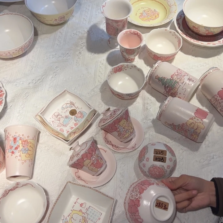 陶摆件景德镇陶瓷摆件猪猪猪09