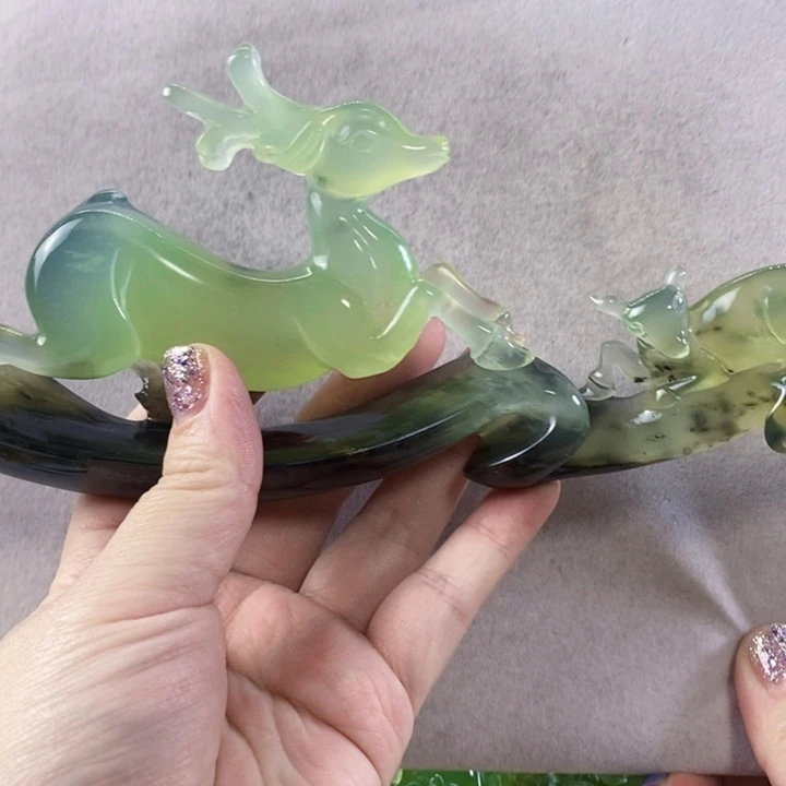 岫玉小摆件未镶嵌正*