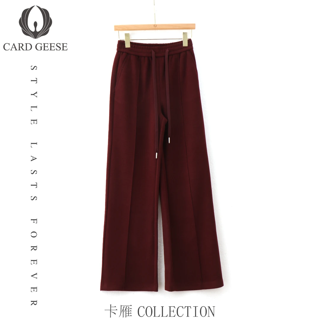 卡雁CARD GEESE25新款轻奢时尚裤子MYJ2-25S860-86137