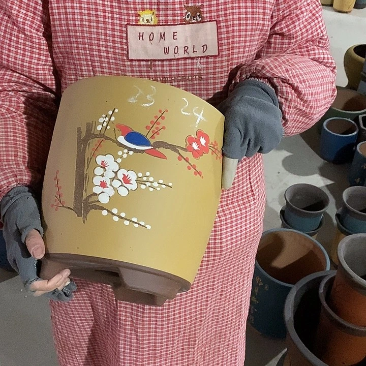 紫砂花盆紫砂花盆