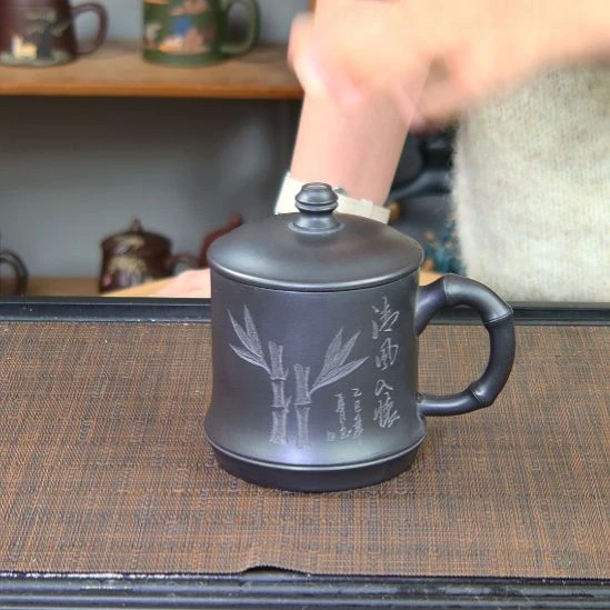 紫砂茶杯高货放漏