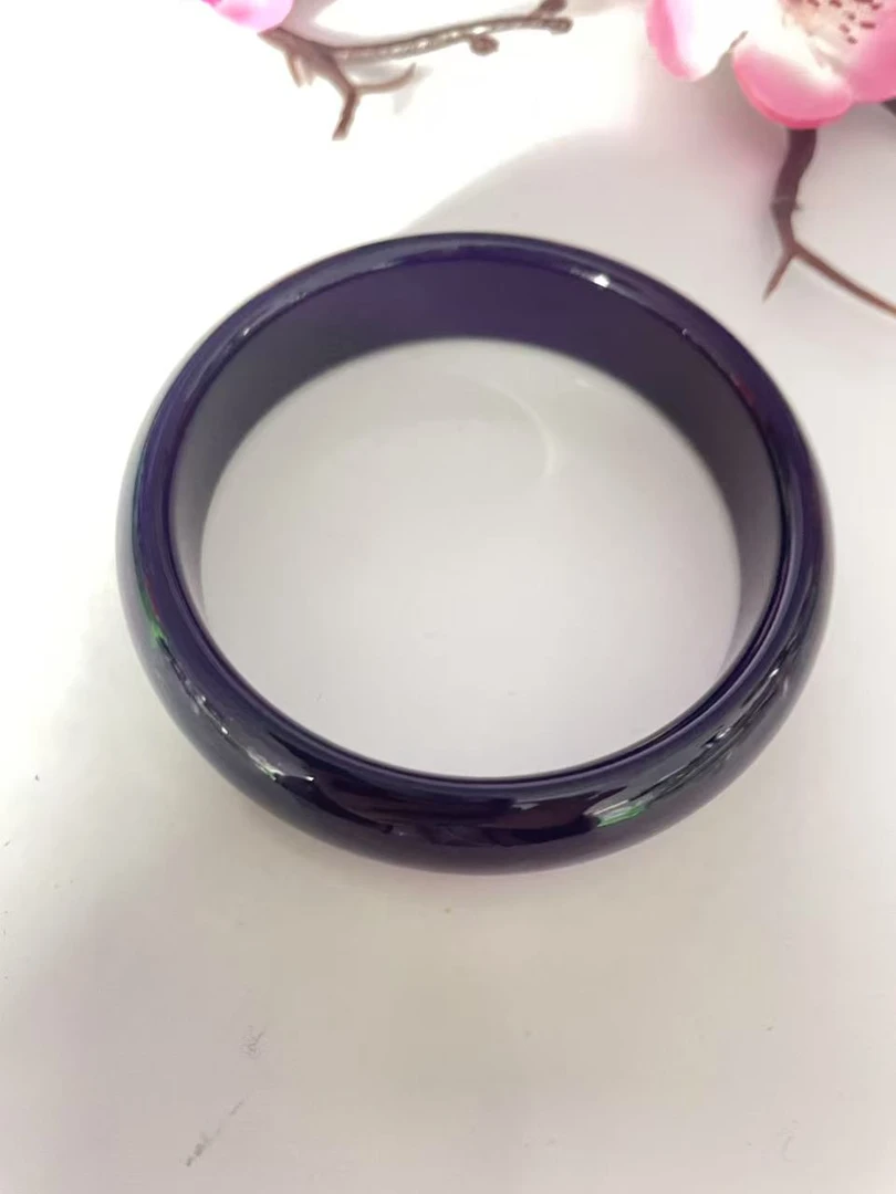 典藏品 深紫时尚正圈手镯