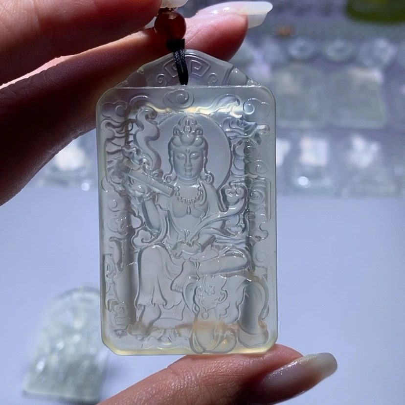 【闪购商品】岫玉未镶嵌颈饰过****鱼