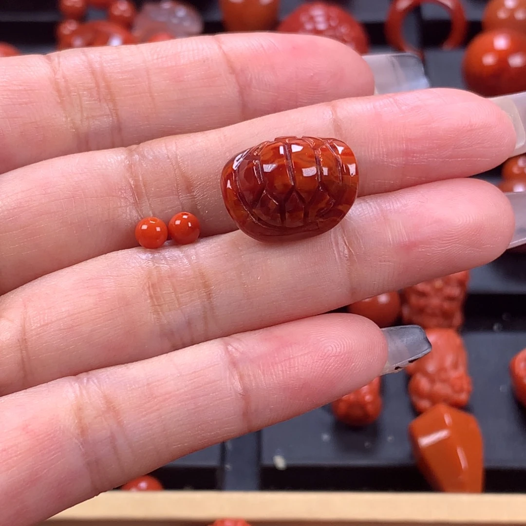 未镶嵌富甲一方13mm南红玛瑙