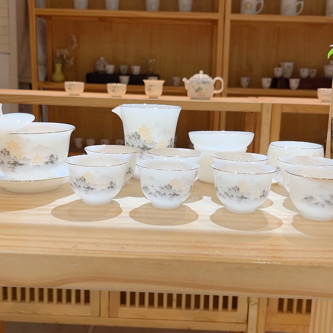 【御瓷斋】璞玉瓷套装