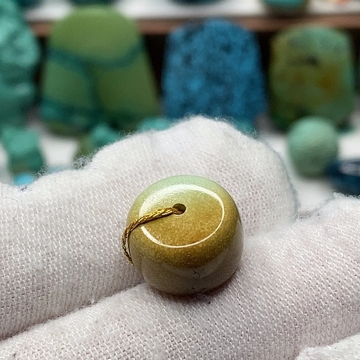 绿松石合金天然原矿 地大质检 抖音基地 顺丰发货