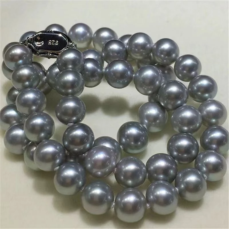 南海三件套灰色妈妈项链