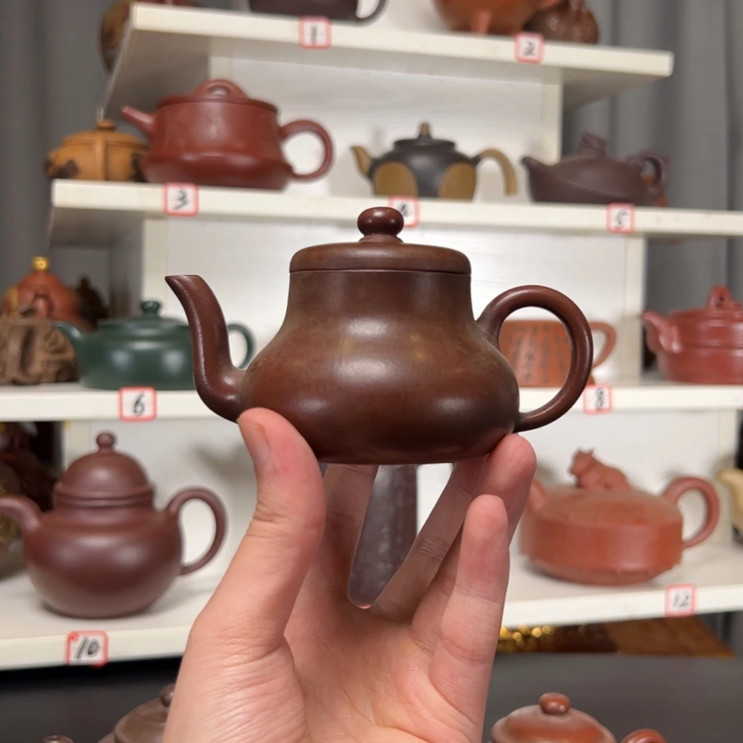 唐***波茶壶紫砂原矿紫砂