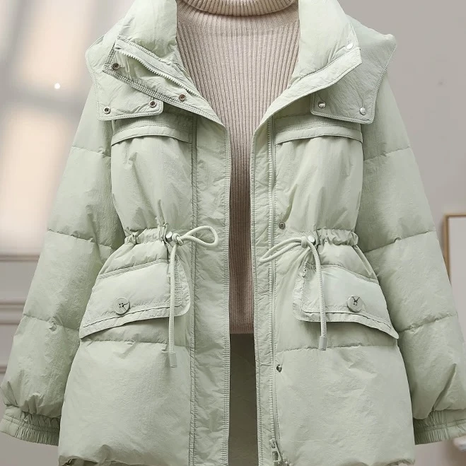 【公主屋】中长款羽绒外套3003