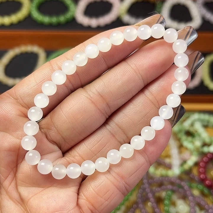 和田玉未镶嵌手串