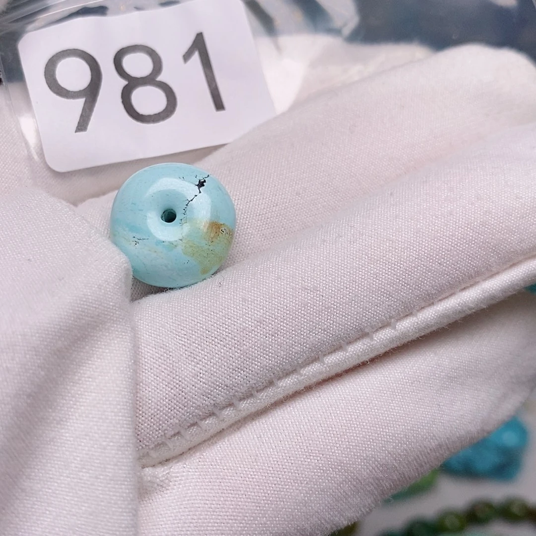 未镶嵌绿松石珠宝半成品