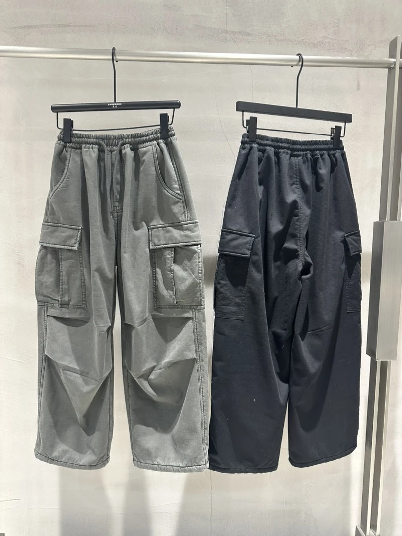 【高端童装】览虫25年新款深秋冬季 31013 加绒 休闲卫裤童装0114