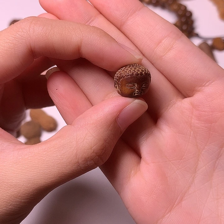 檀香木吊坠檀香佛头