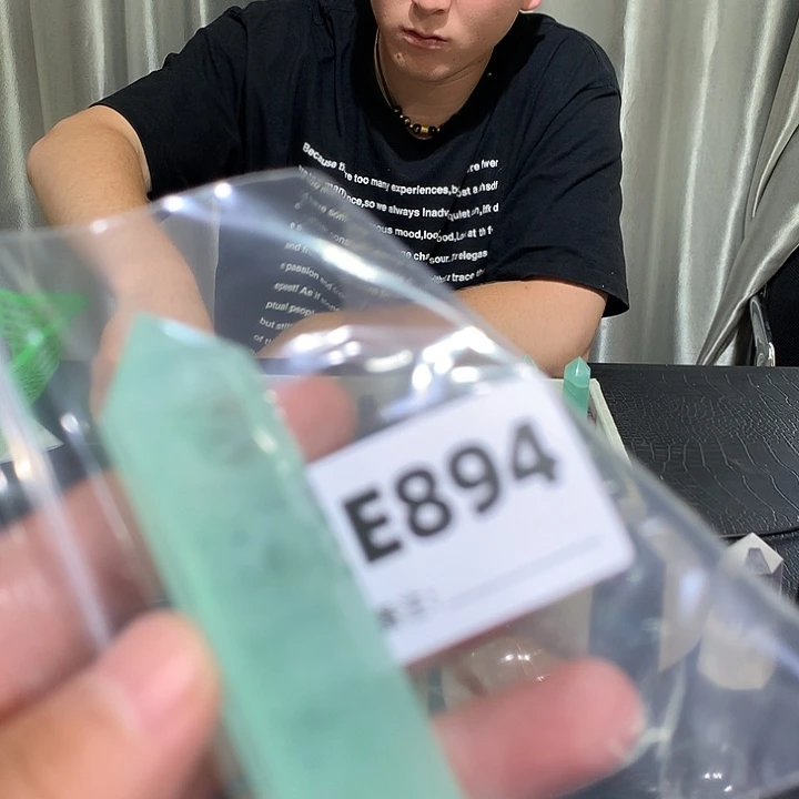 喜***宝水晶珠宝半成品未镶嵌天然水晶E894