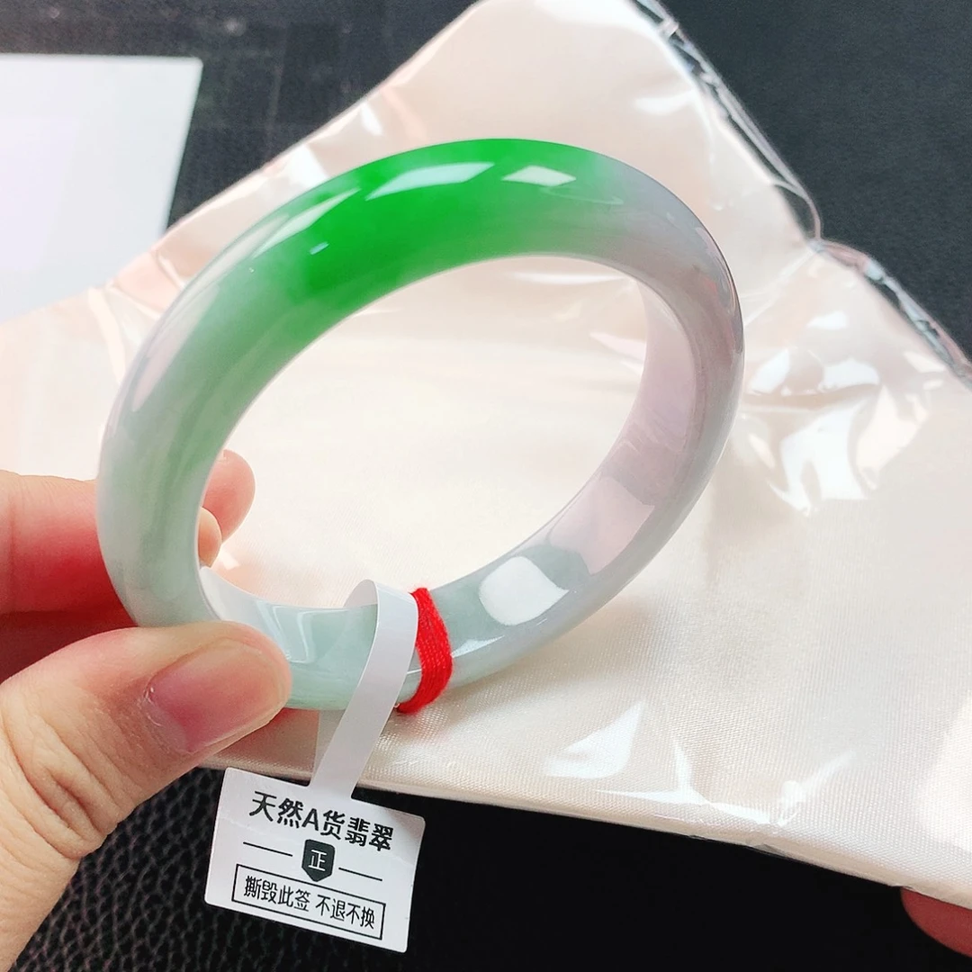 未镶嵌手镯翡翠55圈
