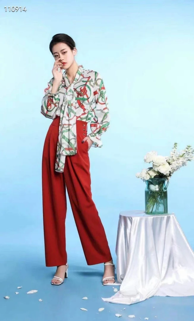 不支持退换 二折 1100237 时尚百搭直筒裤