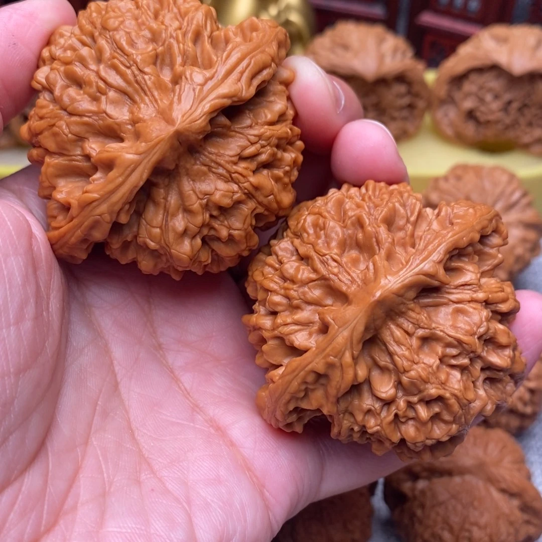 文玩核桃把件毕业全品大肚官帽54尺